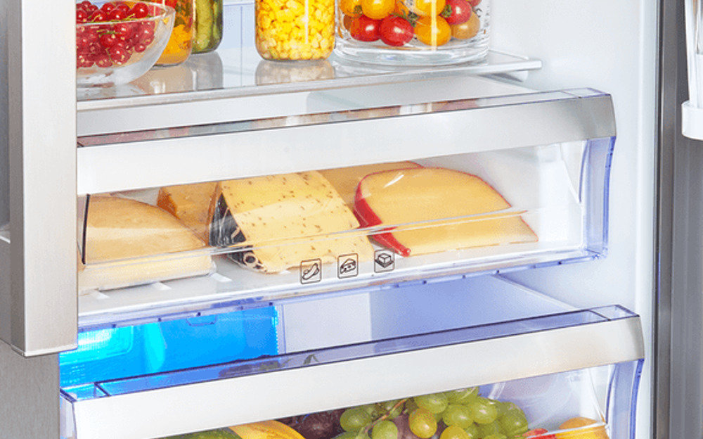 Lodówka BEKO RCNA406I30W - Pojemnik na nabiał