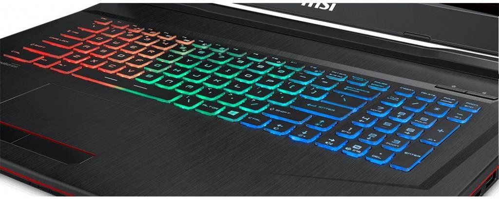 Laptop MSI GP73 Leopard 8RE - klawiatura 