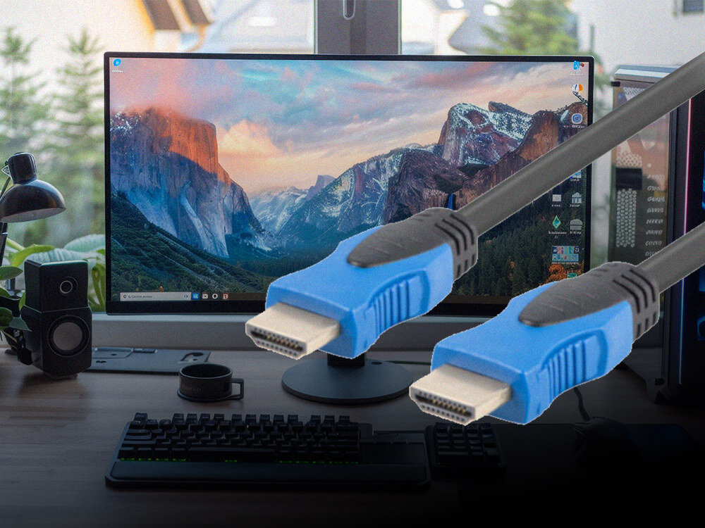 Kabel HDMI - HDMI LANBERG 3 m - Przewód HDMI do gier i filmów