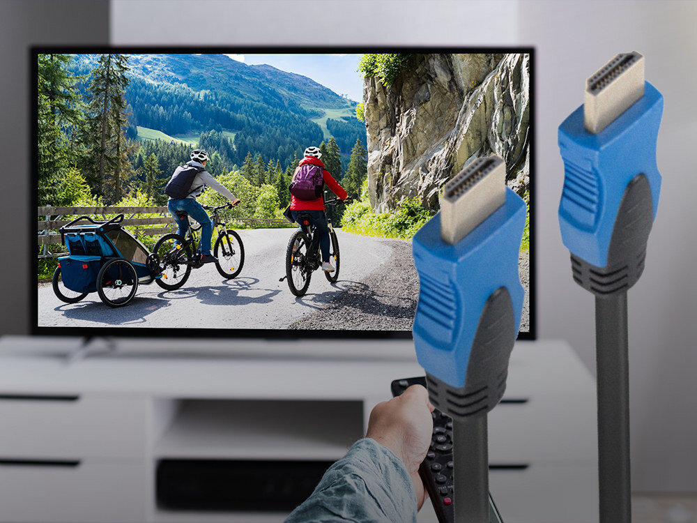 Kabel HDMI - HDMI LANBERG 3 m - Wszechstronne zastosowanie