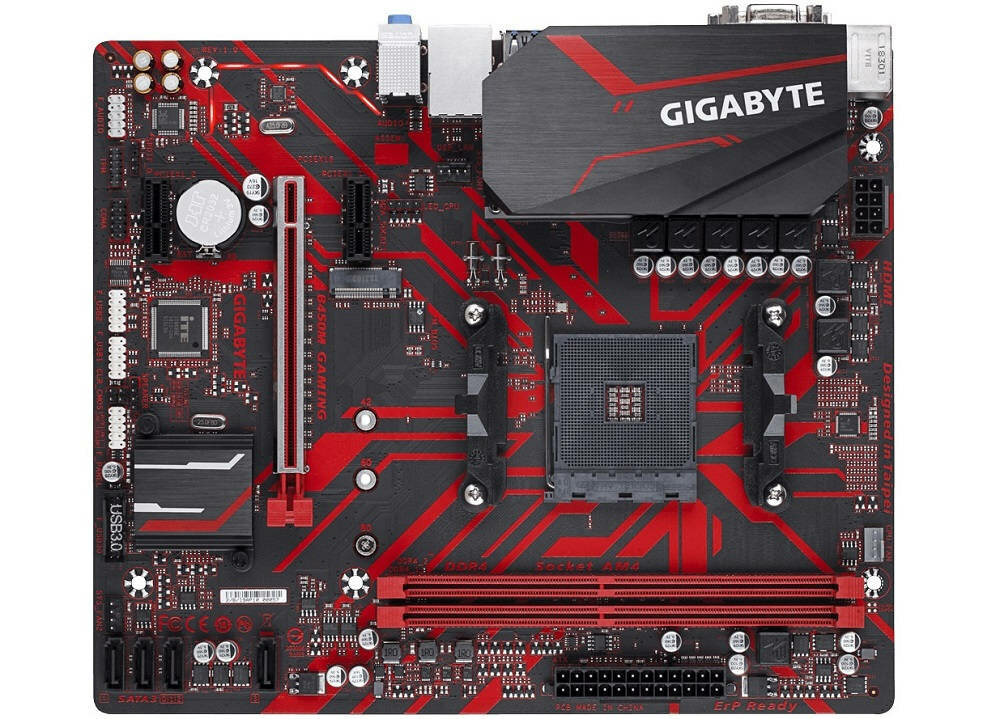 Płyta główna Gigabyte B450M GAMING - format Micro ATX odpowiedni wybór kompaktowy rozmiar Mini Tower Full Tower Midi Tower