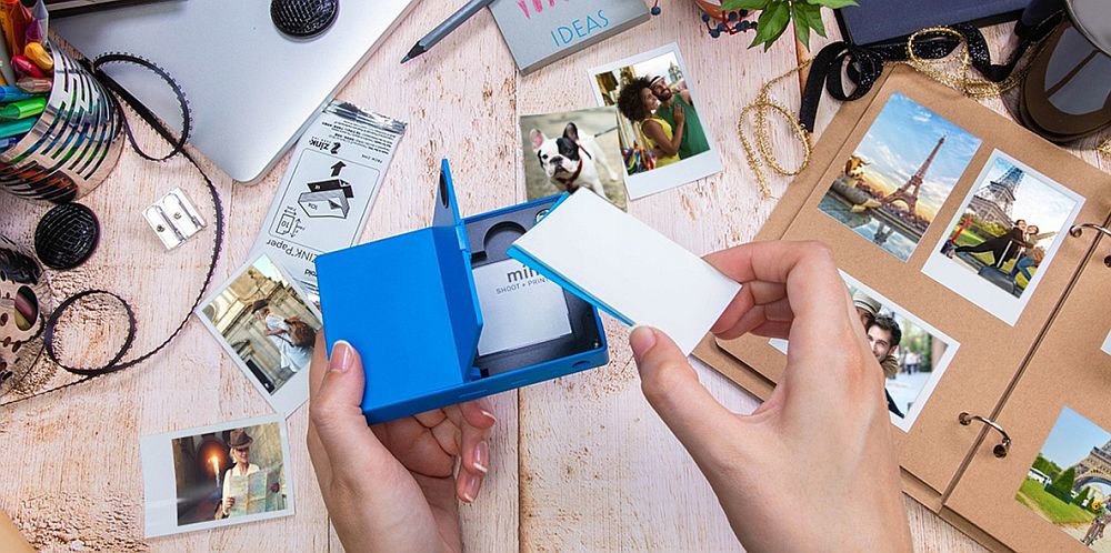 aparat polaroid mint drukowanie zdjęć naklejki