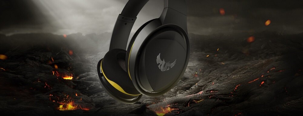 Słuchawki ASUS Tuf H5 Czarny wysokiej jakości dźwięk hermetyczne komory