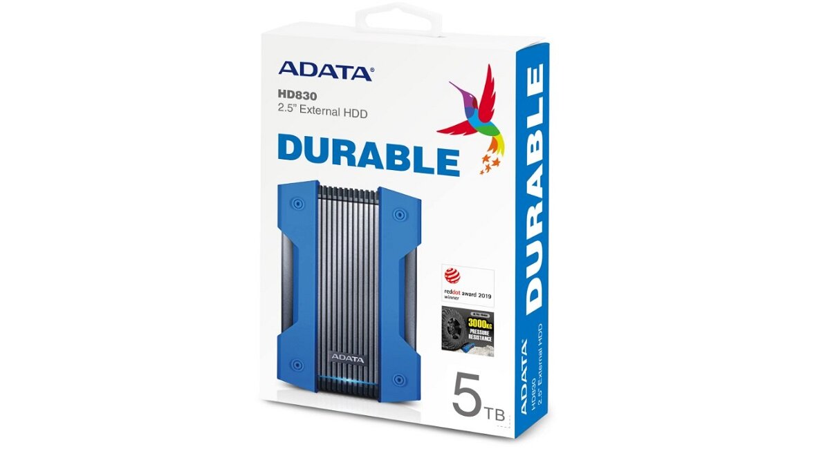 Dysk ADATA HD830 Bezpieczny transport