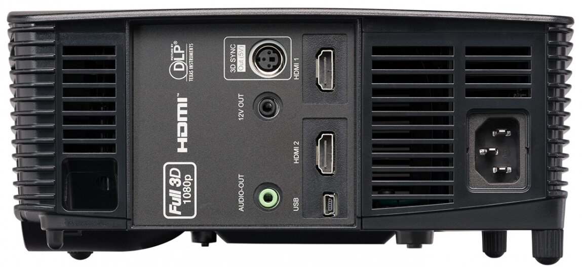 Projektor INFOCUS IN119HDXA sterowanie zlacza funkcjonalnosc wejscia HDMI zlacza USB wyjscia liniowe audio wysokiej jakosci sygnal wideo