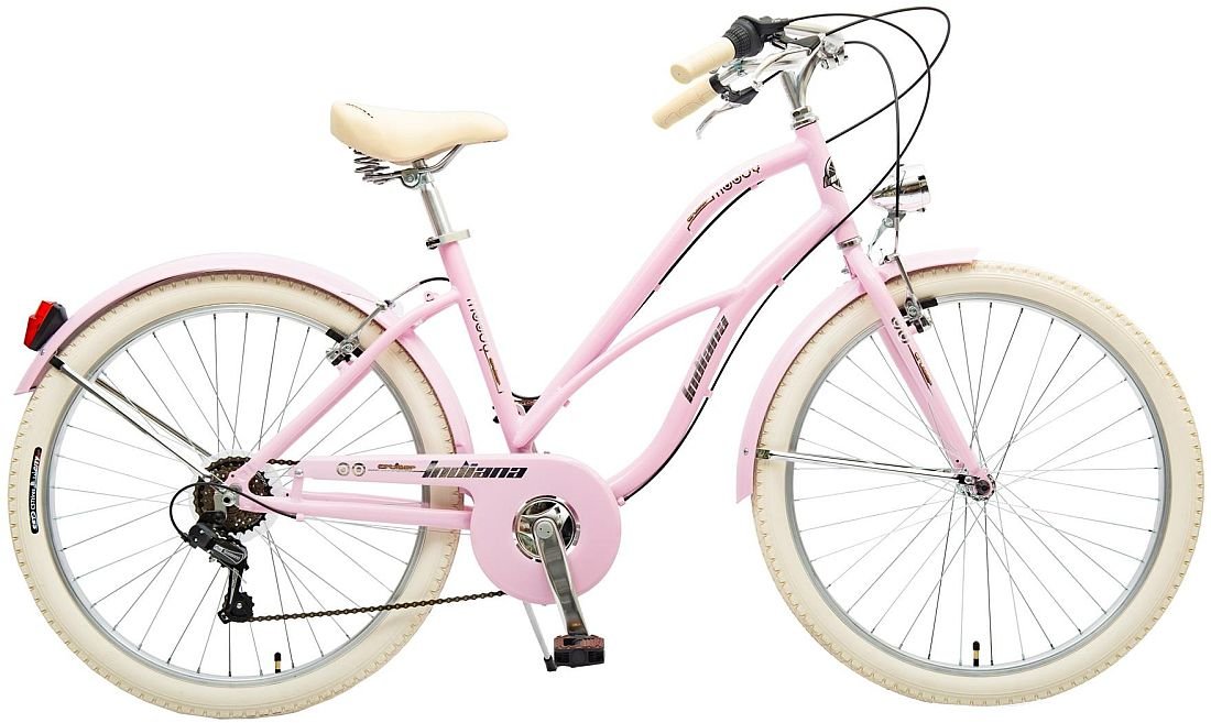 Rower Miejski INDIANA Moody 26 Różowy 