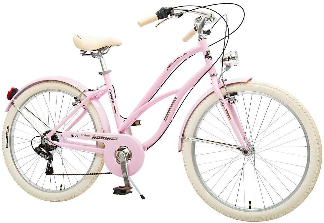 Rower Miejski INDIANA Moody 26 Różowy  - Gwarancja na rame