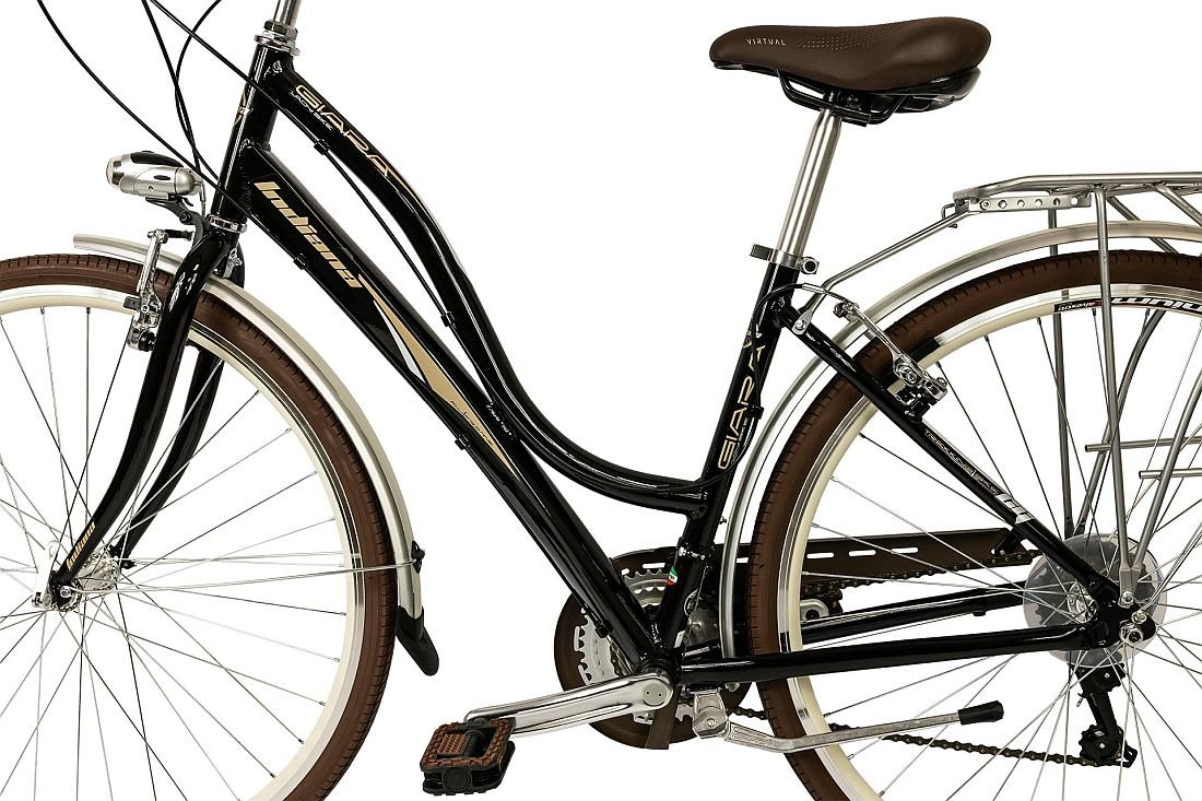 Rower Miejski INDIANA Giara 28 Czarny  - Rama