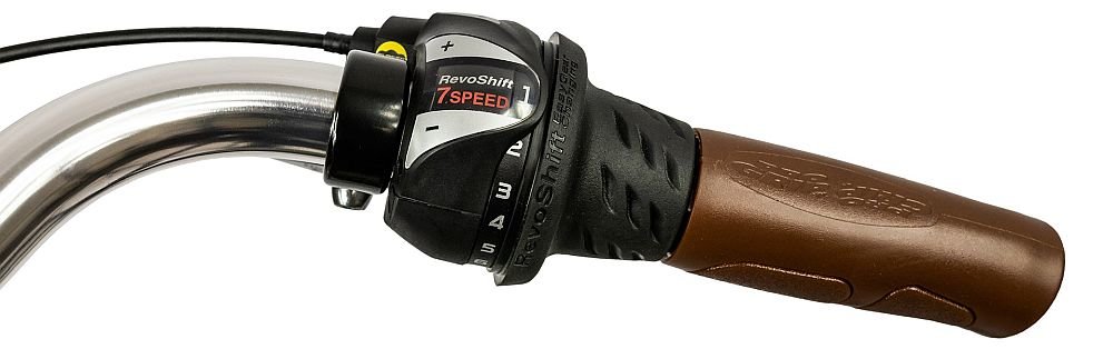 Rower Miejski INDIANA Giara 28 Czarny  - Przerzutki