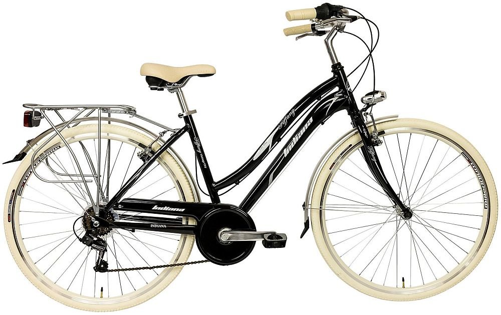 Rower Miejski INDIANA Tiffany 28 Czarny