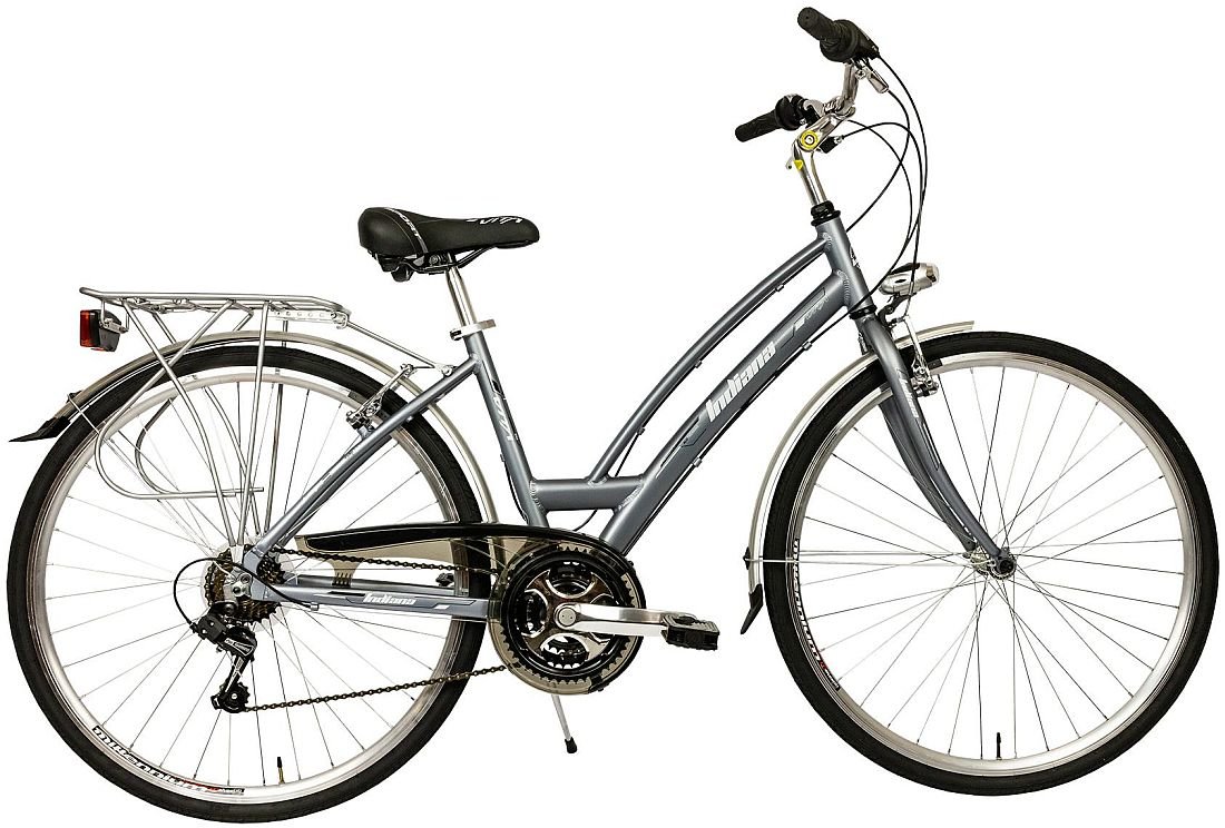 Rower Miejski INDIANA Vita 28 Stalowy 
