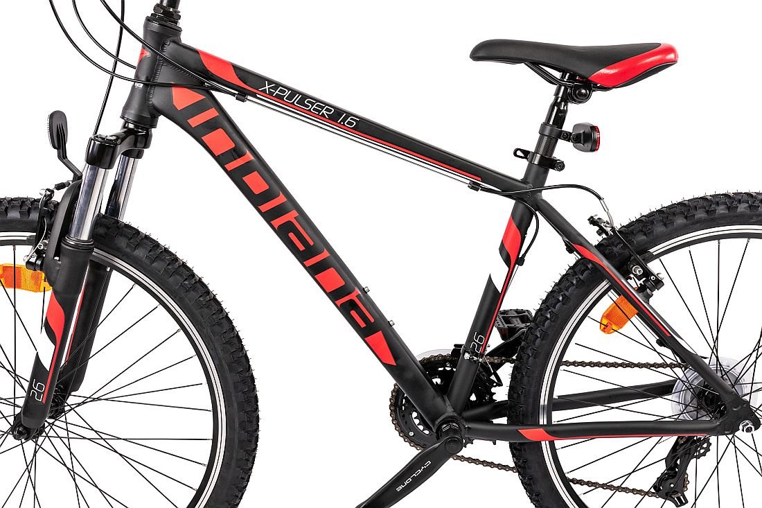 Rower MTB INDIANA X-Pulser 1.6 M15 Czarno-Czerwony - Rama