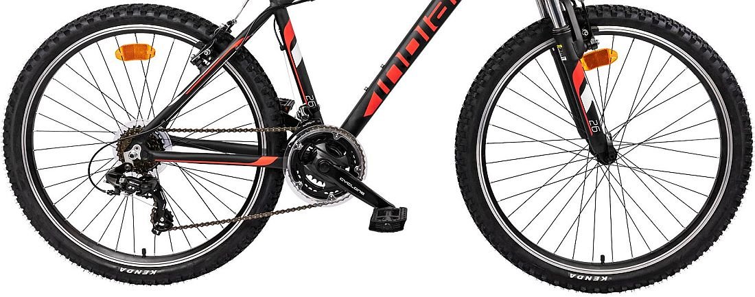 Rower MTB INDIANA X-Pulser 1.6 M15 Czarno-Czerwony - Koła