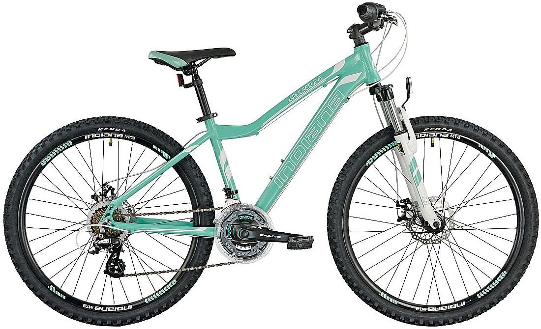 Rower MTB INDIANA X-Pulser 2.6 D15 Miętowo-biały
