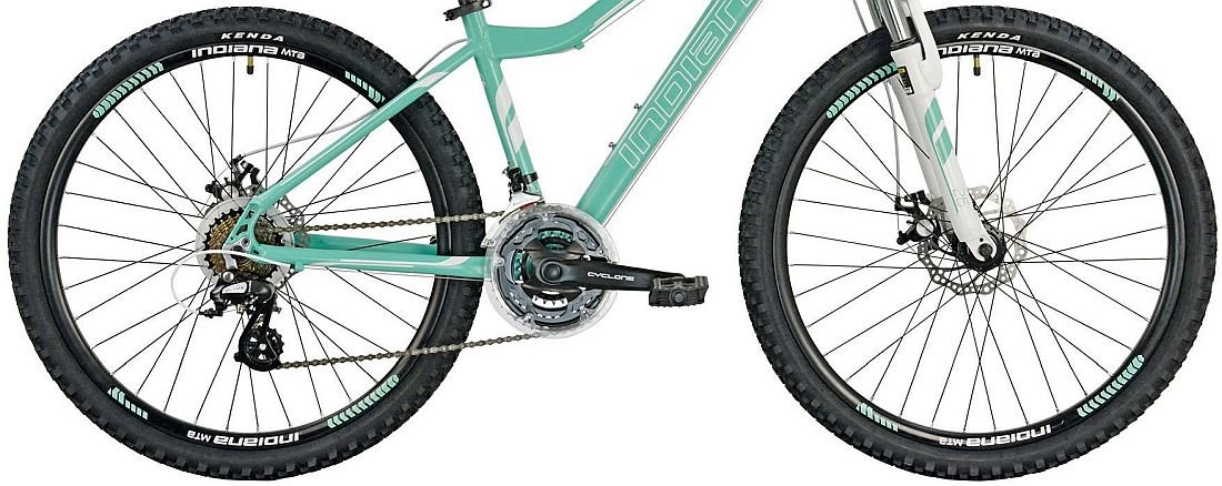 Rower MTB INDIANA X-Pulser 2.6 D15 Miętowo-biały - Koła