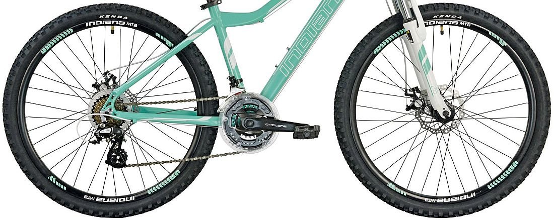 Rower MTB INDIANA X-Pulser 2.6 D17 Miętowo-biały - Koła