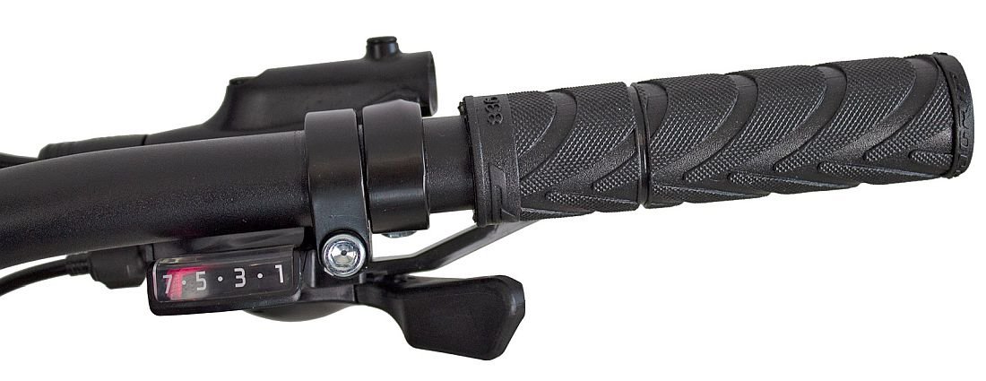 Rower MTB INDIANA X-Pulser 3.6 M19 Grafitowo-czerwony  - Przerzutki