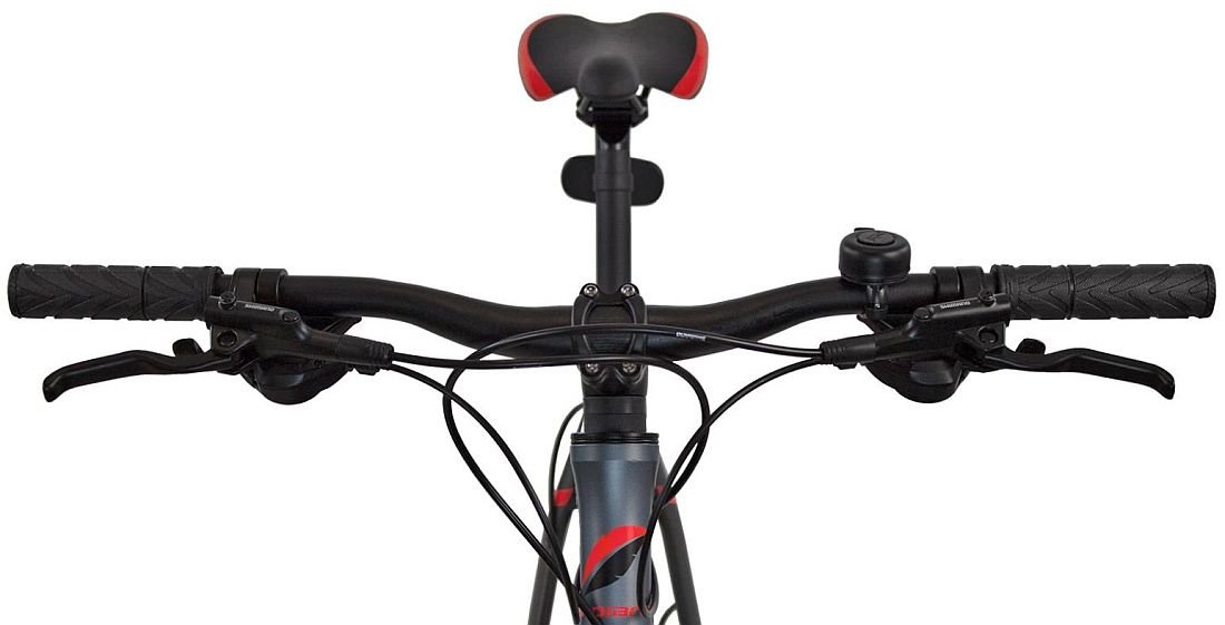 Rower MTB INDIANA X-Pulser 3.6 M19 Grafitowo-czerwony  - Wspornik kierownicy