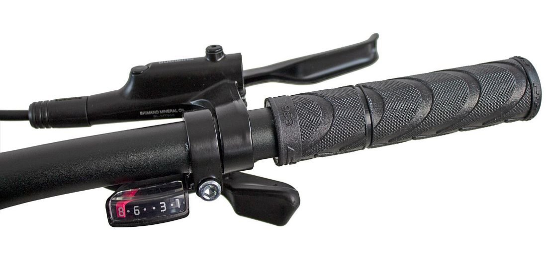 Rower MTB INDIANA X-Pulser 3.7 M19 Czarno-brązowy - Przerzutki
