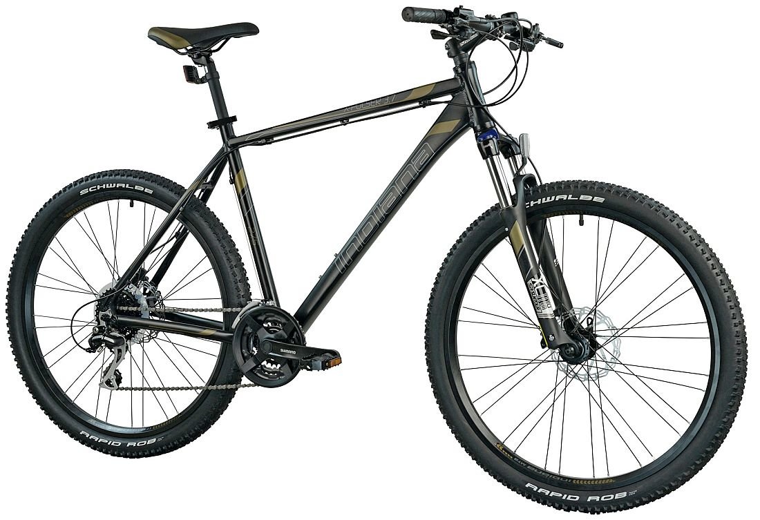 Rower MTB INDIANA X-Pulser 3.7 M19 Czarno-brązowy - Gwarancja na rame