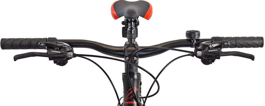 Rower MTB INDIANA X-Enduro 2.7 M17 Czarno-pomarańczowy  - Wspornik kierownicy