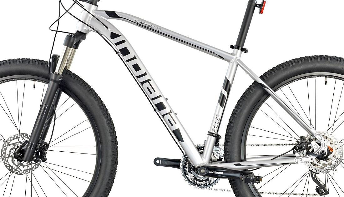Rower MTB INDIANA X-Enduro 7.7 M21 Szaro-niebieski - Rama