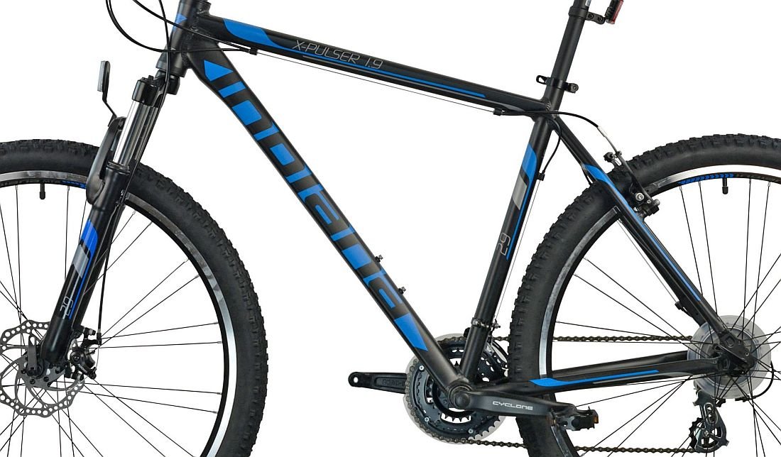 Rower MTB INDIANA X-Pulser 1.9 M21 Czarno-niebieski - Rama