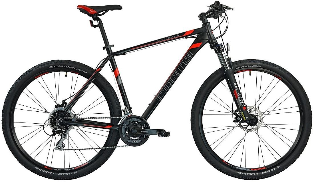 Rower MTB INDIANA X-Pulser 2.9 M21 Czarno-czerwony