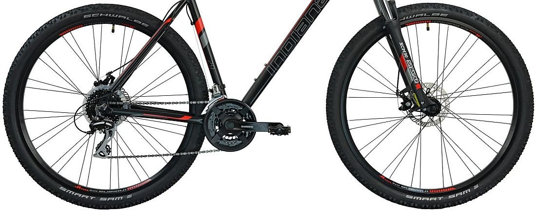 Rower MTB INDIANA X-Pulser 2.9 M21 Czarno-czerwony - Koła