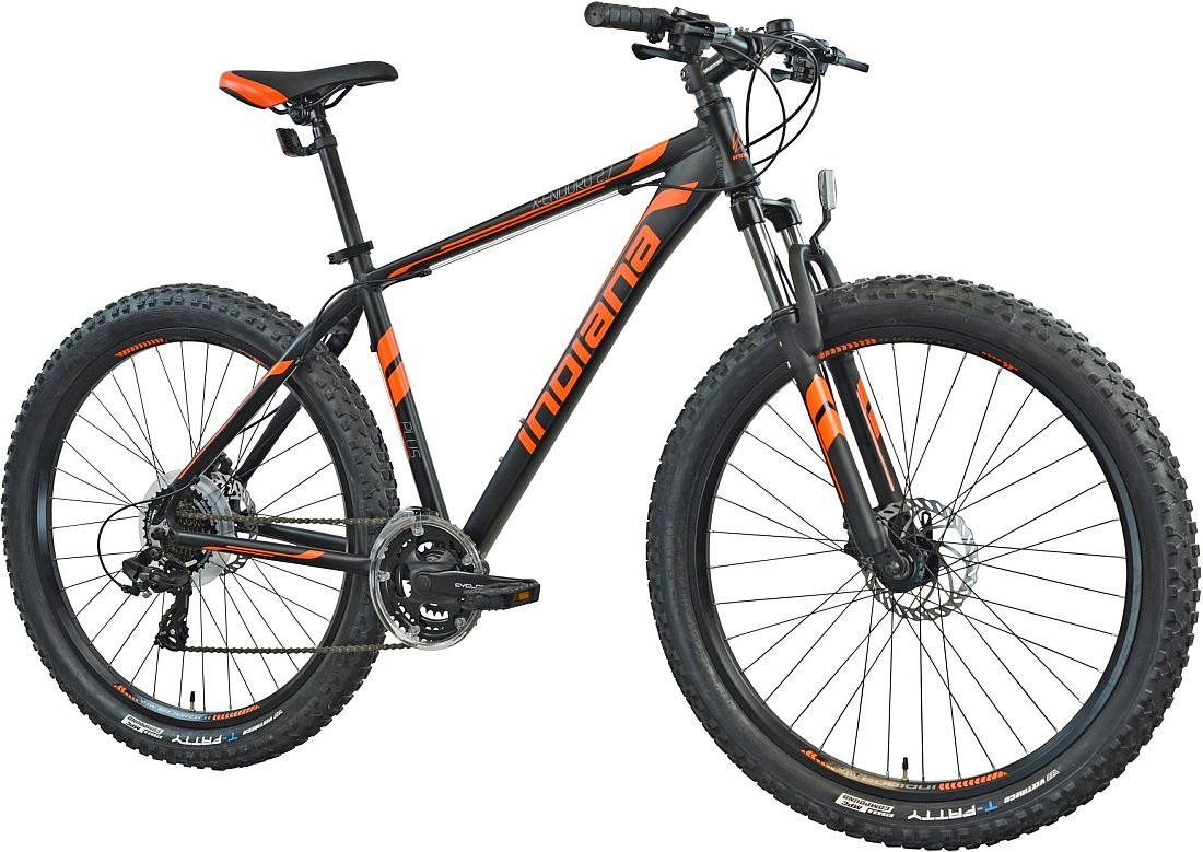 Rower MTB INDIANA X-Enduro 2.7 M21 Czarno-pomarańczowy - Gwarancja na rame