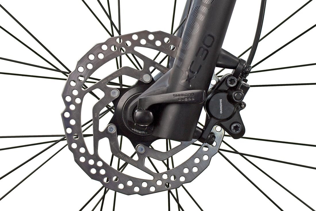Rower MTB INDIANA X-Pulser 5.9 M21 Czarno-grafitowy - hamulec