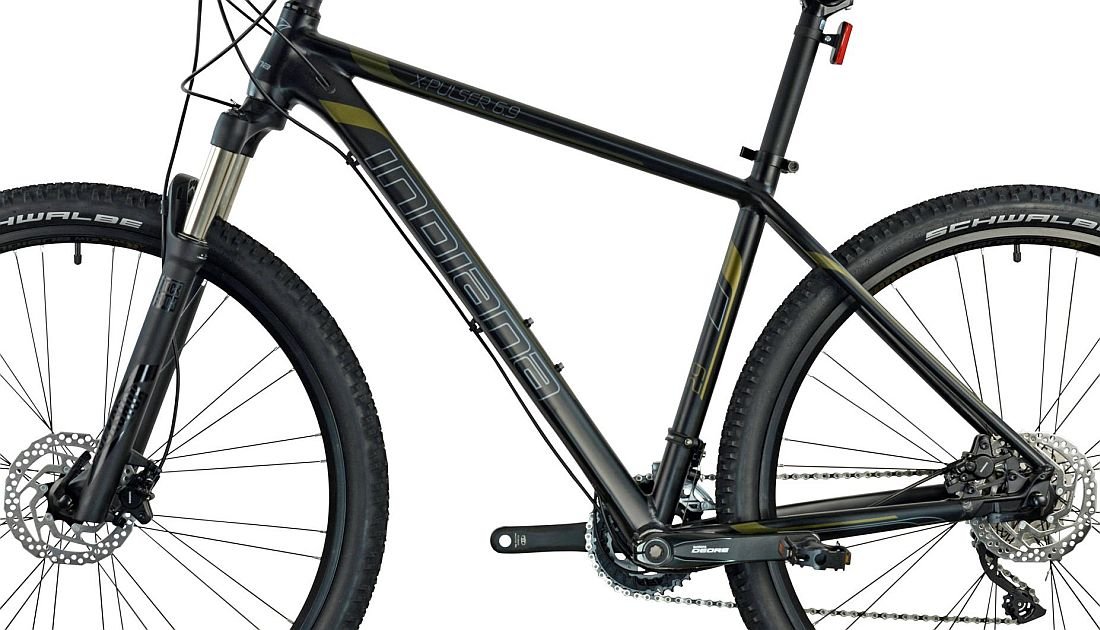 Rower MTB INDIANA X-Pulser 6.9 M19 Czarno-brązowy - Rama