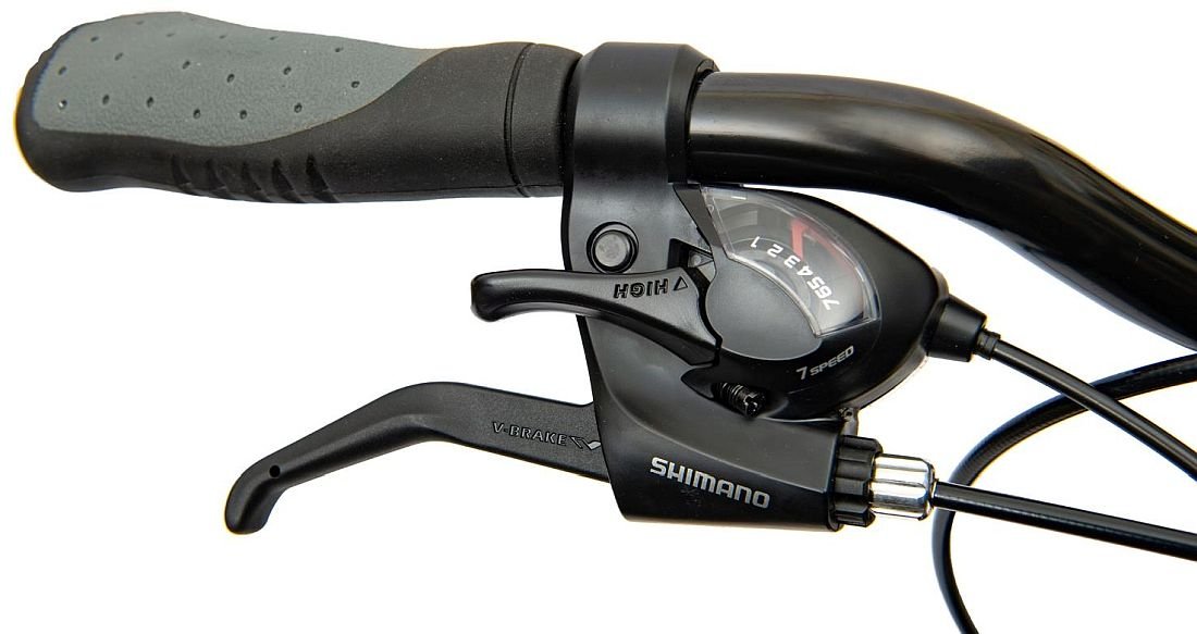 Rower INDIANA X-Road 1.0 D17 Biało-niebieski  - Przerzutki