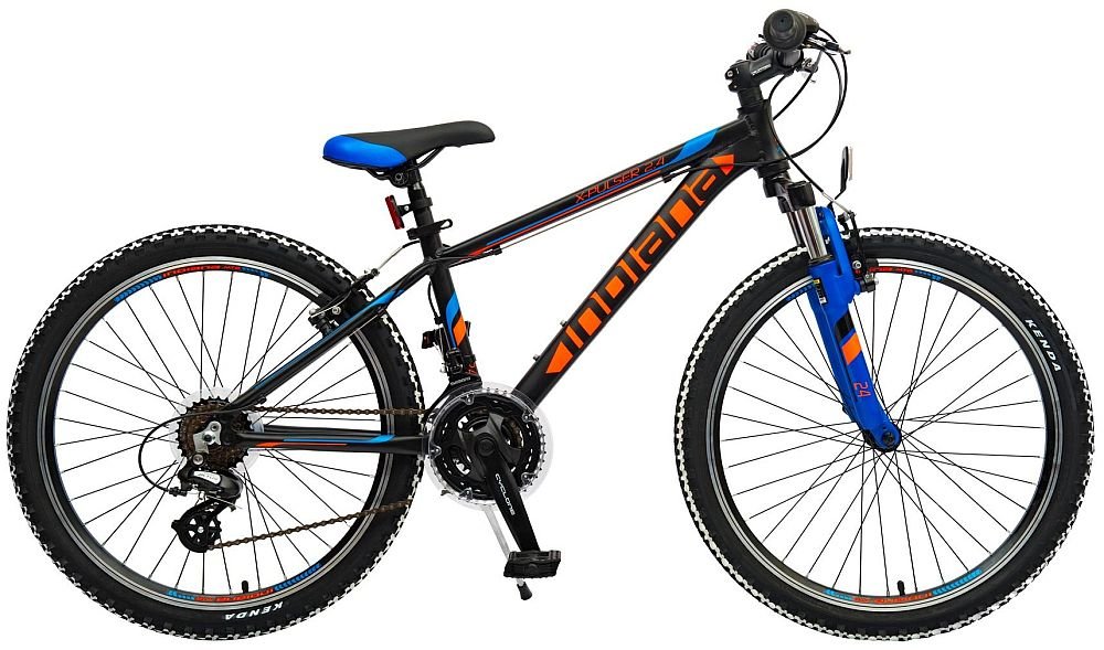 Rower junior INDIANA X-Pulser 2.4 Czarno-pomarańczowy 