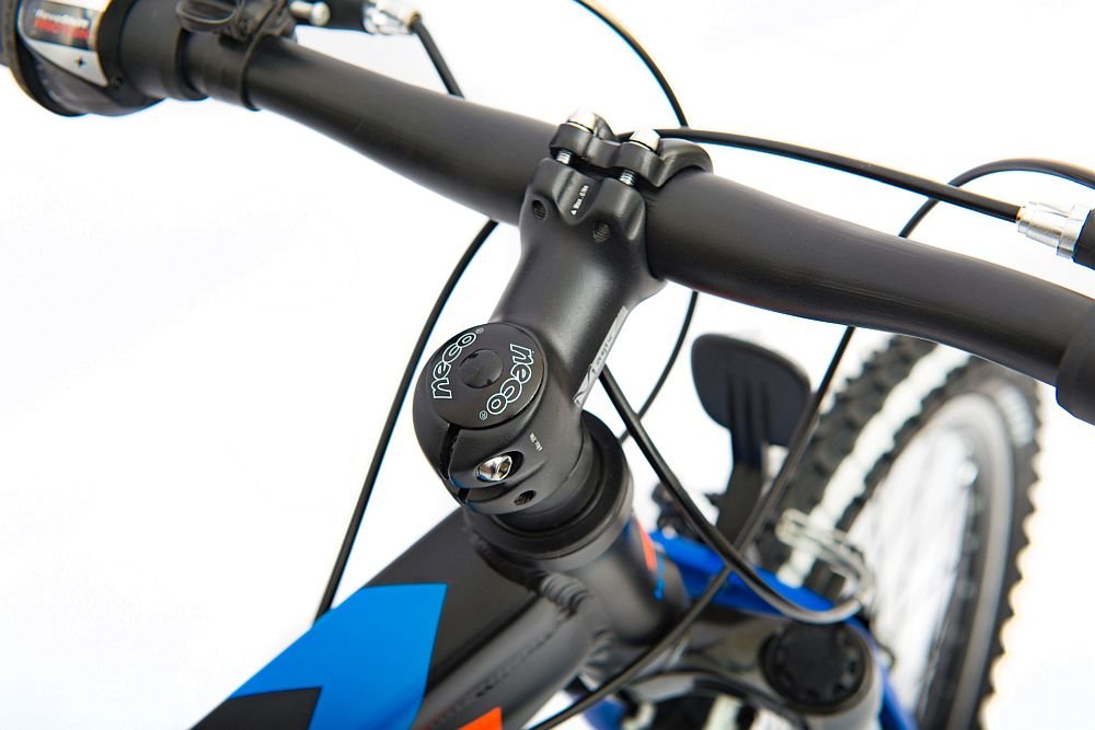 Rower junior INDIANA X-Pulser 2.4 Czarno-pomarańczowy  - Wspornik kierownicy