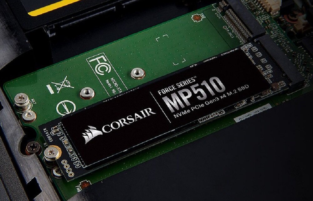 Dysk CORSAIR MP510 240GB SSD   - format 