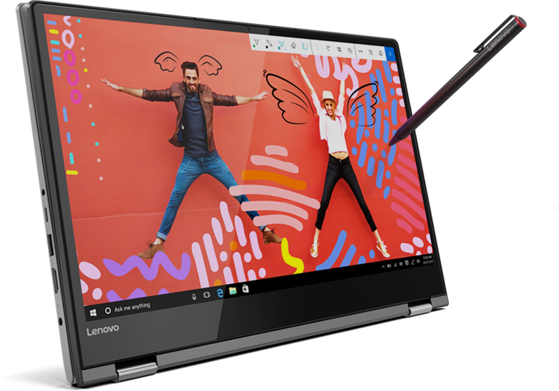 Działa z piórem cyfrowym - Yoga 530