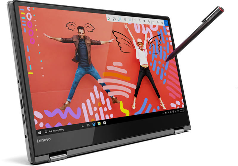 Działa z piórem cyfrowym - Yoga 530