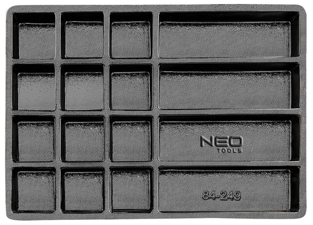 Wkładka do szafki NEO 84-249 organizer narzędzi przechowywanie śruby wkręty polipropylen kompatybilność 84-221 84-222