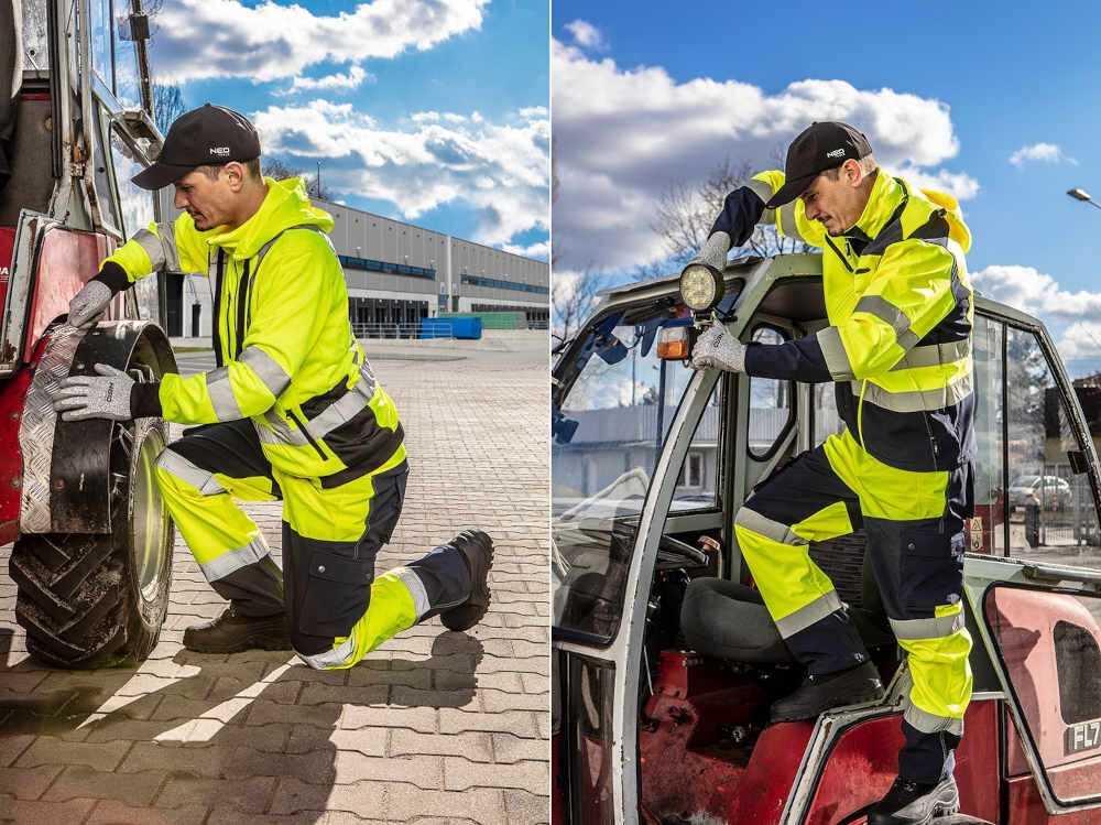 Spodnie robocze NEO 81-750-XXXL (rozmiar XXXL) Swoboda ruchu