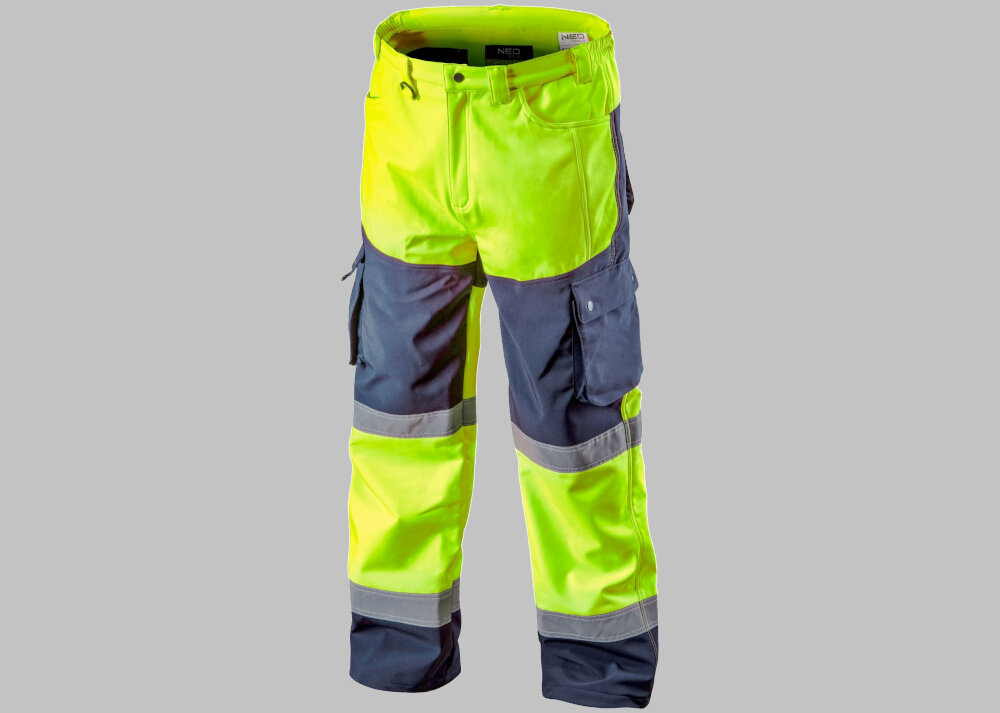 Spodnie robocze NEO 81-750-XXXL (rozmiar XXXL) Pojemne kieszenie komfort