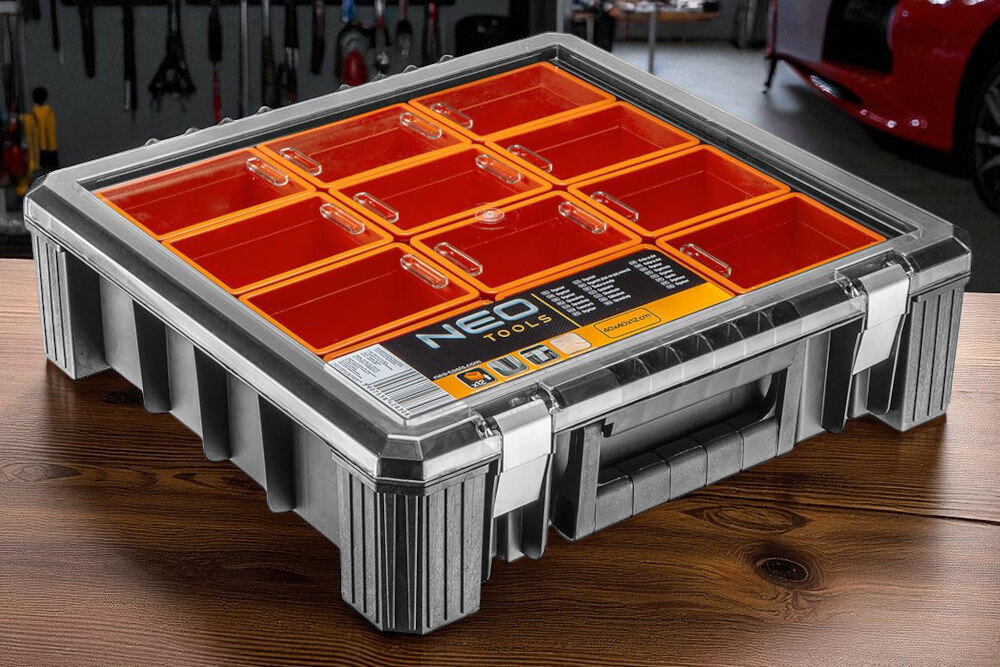 Organizer NEO TOOLS 84-130 na betonowym blacie