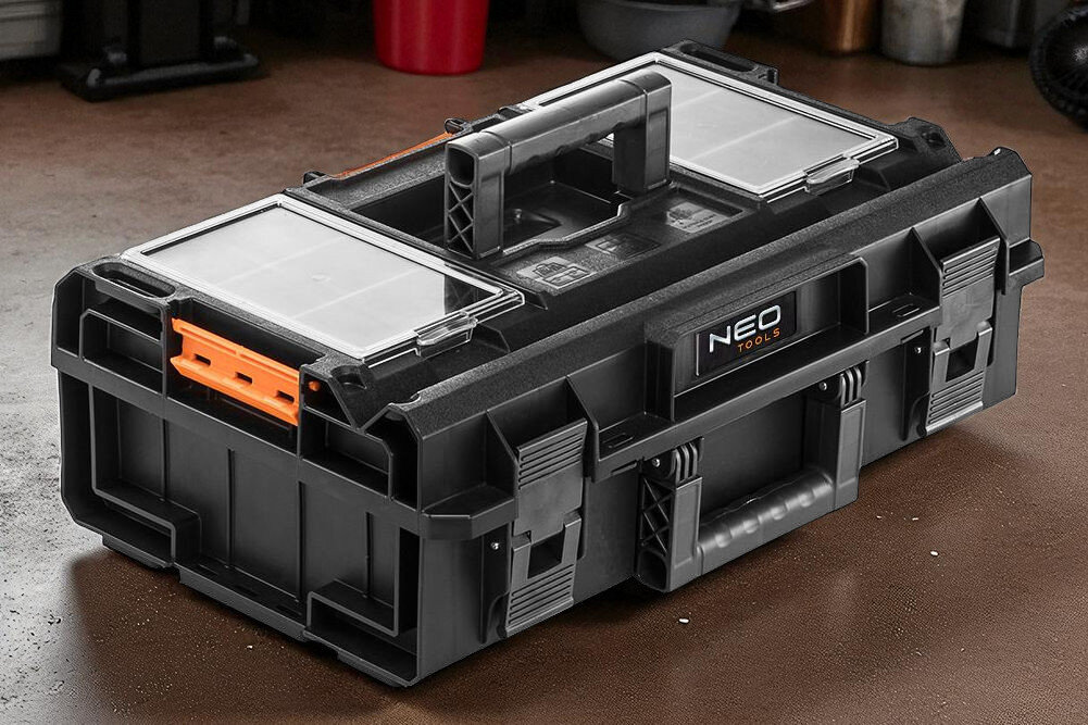 Skrzynka narzędziowa NEO TOOLS 200 84-255 system modułowy organizacja narzędzi trwałość