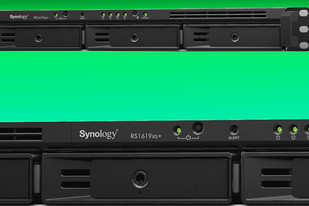 Serwer plików SYNOLOGY RS1619XS+ wnęki procesor pamięć