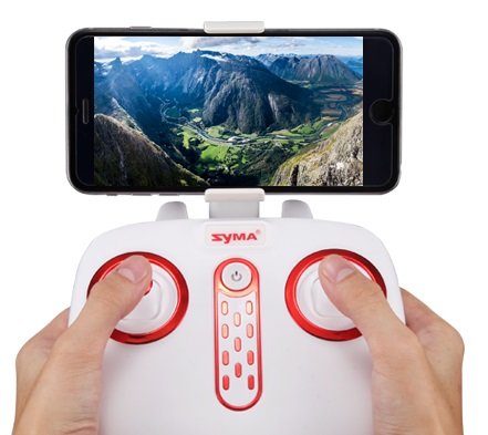 Dron SYMA X5UW-D aplikacja sterowanie