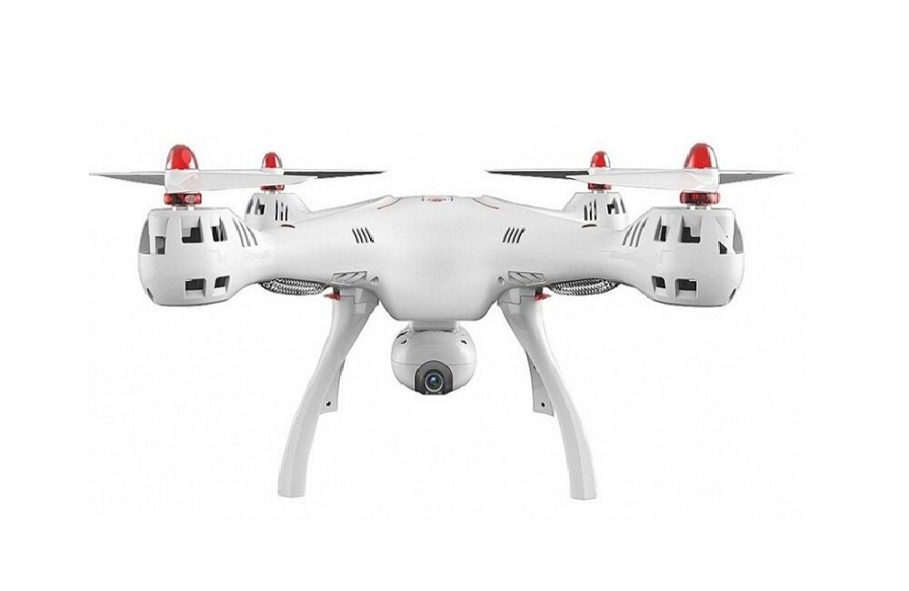 DRON SYMA X8SW D BIAŁY kamera FPV wyświetlacz lot aplikacja SYMA FPV iOS Android