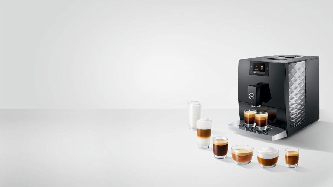 Ekspres JURA C9 Piano Czarny ciśnienie moc kawa aromat smak klasyczne espresso delikatny Light Brew technologia C9 napar w krótkim czasie