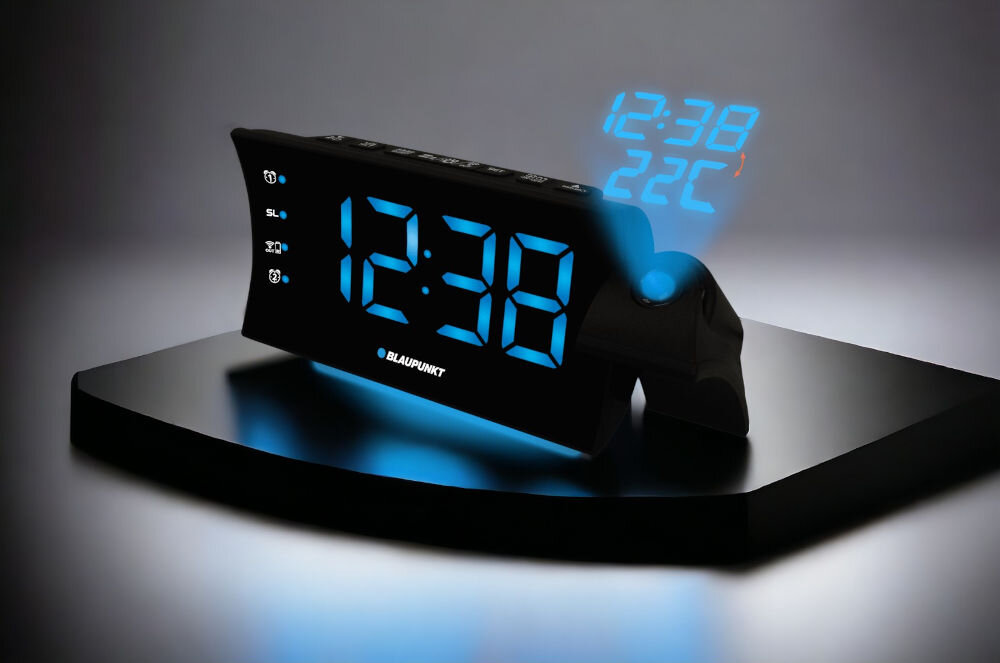 Radiobudzik BLAUPUNKT CRP81USB Czarny smartfon lub tablet, ładowanie za pomocą USB-A