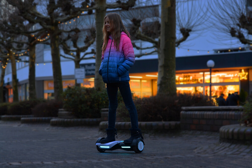 Deskorolka elektryczna hoverboard BLAUPUNKT EHB506 Zielono-czarny glosniki bluetooth