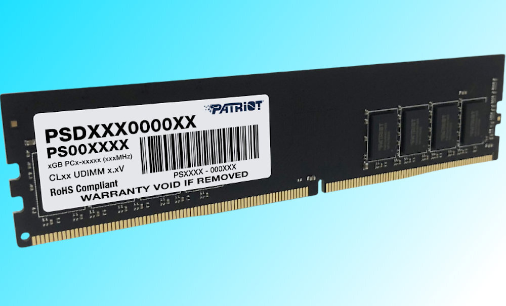Pamięć RAM PATRIOT Signature Line 4GB 2666MHz ładowanie pojemność ładowanie swoboda